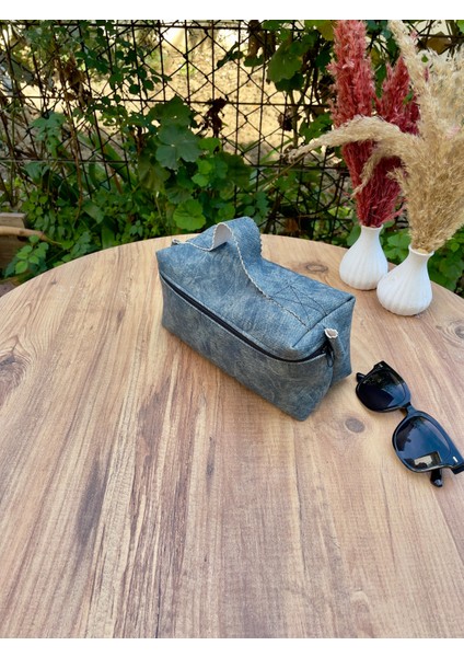 Deri Makyaj Çantası modelleri