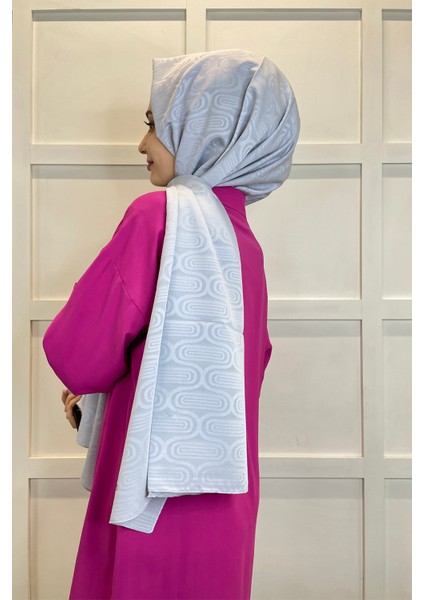 Capri Jakar Şal - Capri Kumaş Jakarlı Desenli Şal 01119 modelleri