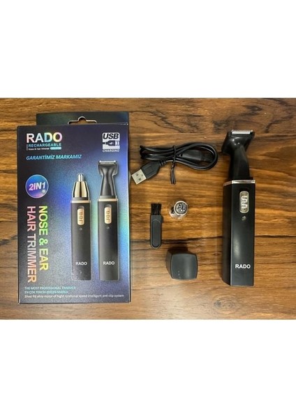 RD-3138 Kulak Burun Tıraş Makinesi Islak ve Kuru Şarjlı modelleri