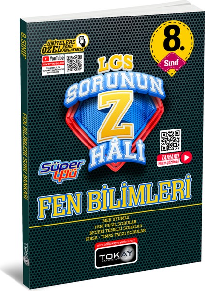 8. Sınıf Sorunun Z Hali Fen Bilimleri Soru Bankası - Arif Tokay