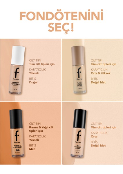 Mat Touch E Vitamini Içeren Yüksek Pigmentli & Mat Bitişli Fondöten modelleri