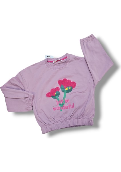 Alg Just Be Wonderful 2 Ip Şardonlu Sweat 3/7