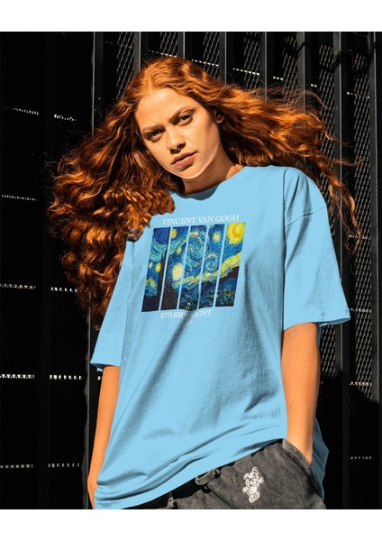 Oversize Baskılı T-Shirt