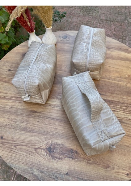 Deri Makyaj Çantası fiyatları