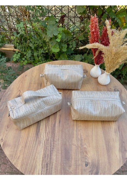 Deri Makyaj Çantası fırsatları