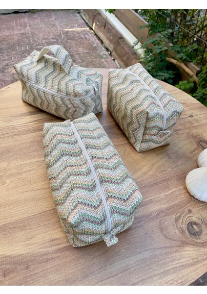 Deri Makyaj Çantası