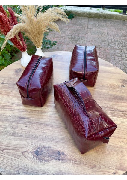 Deri Makyaj Çantası fiyatları