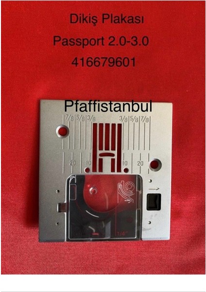 Dikiş Plakası - 68023884 - Passport 2.0--3.0 - SİNGER C240 FEATHERWEİGHT