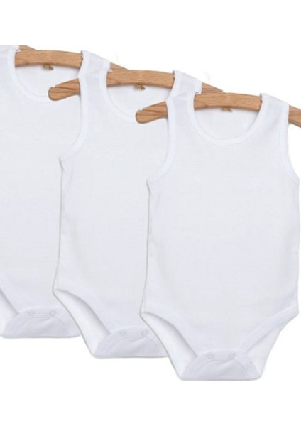 5'li Atlet Body Beyaz Unisex