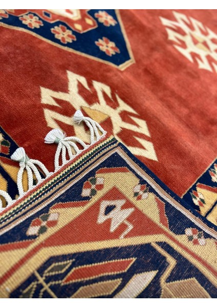 El Dokuma Antik Yörük Halı - 199 X 274 fırsatları