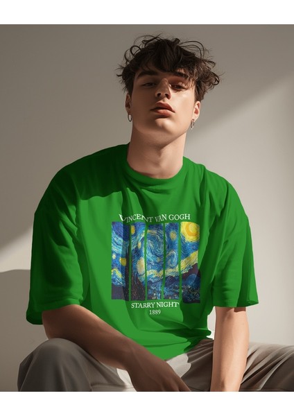 Oversize Baskılı T-Shirt