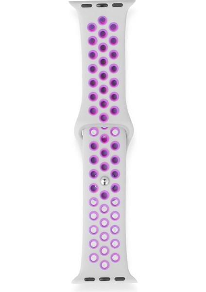 Fitcase Apple Watch 42 44 45 49 mm Uyumlu Point Spor Silikon Kordon modelleri