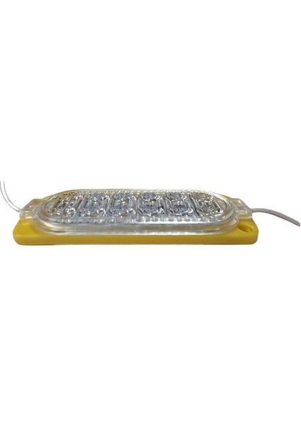 12 Volt Sarı 2.4 Watt Animasyonlu Çakar Modül 12 Ledli