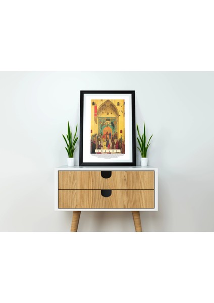 Osmanlı Dönemi Illüstrasyon Modern Sanat Tablo