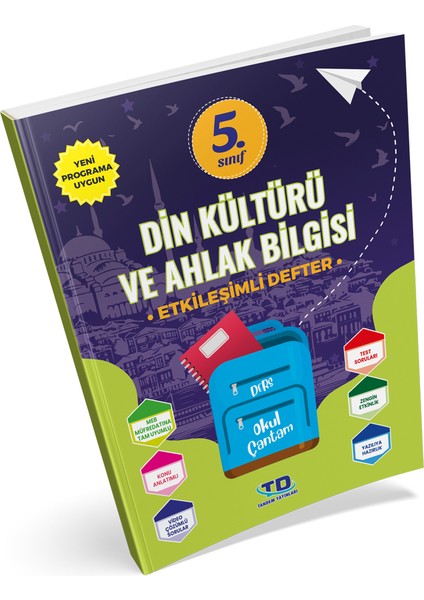 5.sınıf Din Kültürü ve Ahlak Bilgisi Etkileşimli Defter