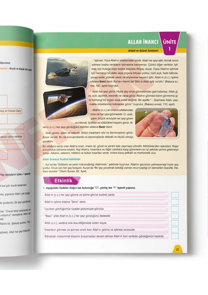 5.sınıf Din Kültürü ve Ahlak Bilgisi Etkileşimli Defter