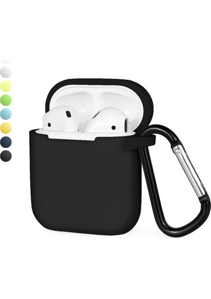 Fitcase Airpods 1 ve 2. Nesil Lansman Silikon Kılıf