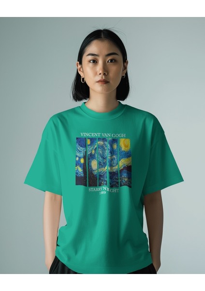 Oversize Baskılı T-Shirt