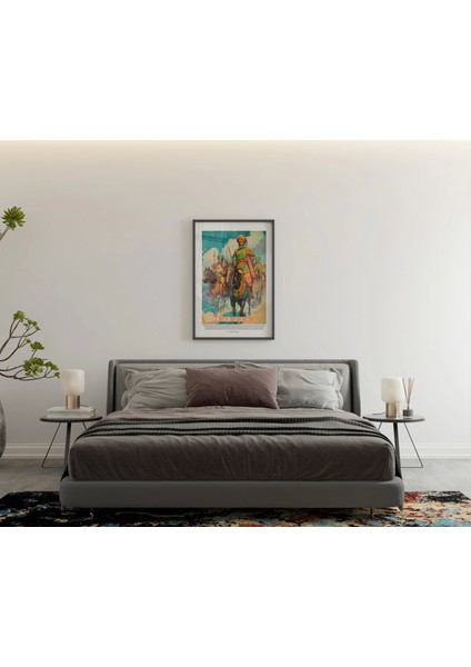 Osmanlı Atlı Süvari Tablo, Modern Sanatsal Poster modelleri