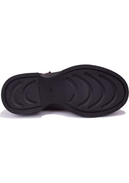 DZA07-1004213 Bordo Günlük Spor Klasik Kadın Ayakkabı fırsatları