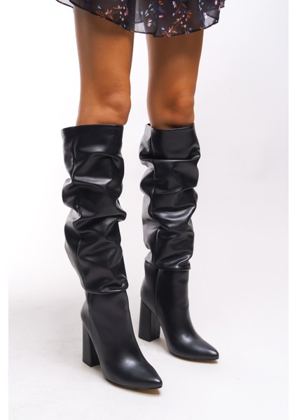 Issonesra Kadın Körüklü Çizme 00121001 indirimleri