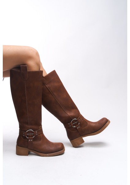 Thefrila Kadın Dizaltı Çizme 00123024