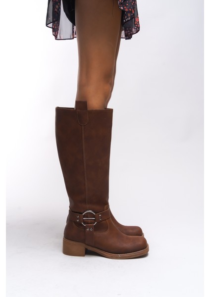 Thefrila Kadın Dizaltı Çizme 00123024 fırsatları
