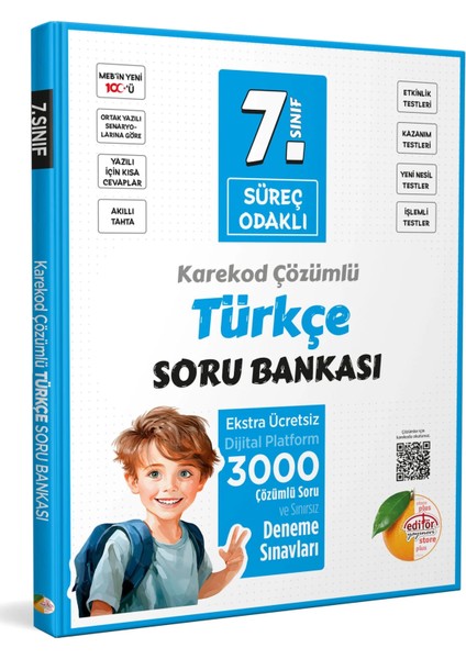 7. Sınıf Süreç Odaklı Türkçe Soru Bankası