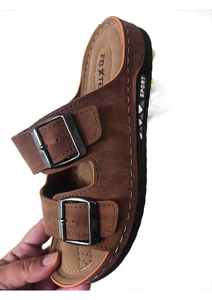 Erkek Çift Toka Terlik indirimleri