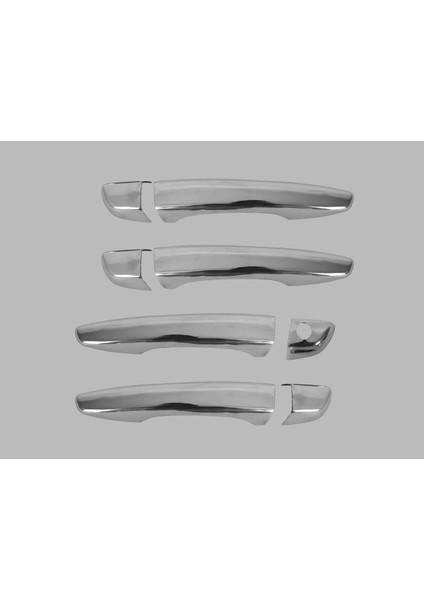 Peugeot 3008 Suv Kapı Kolu 4 Parça 2016 ve Üzeri Krom Paslanmaz Çelik