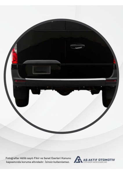 Mercedes Sprinter Van Arka Tampon Eşiği 2019 ve Üzeri Krom Paslanmaz Çelik fiyatları