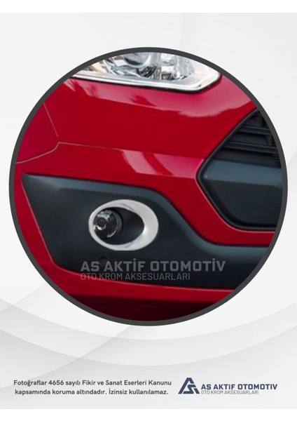 Ford Custom Van Sis Çerçevesi 2 Parça 2012-2017 Krom Paslanmaz Çelik