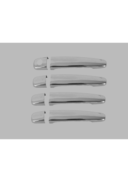 Peugeot 307 Hb 5d/sw Kapı Kolu 4 Parça 2001-2008 Krom Paslanmaz Çelik