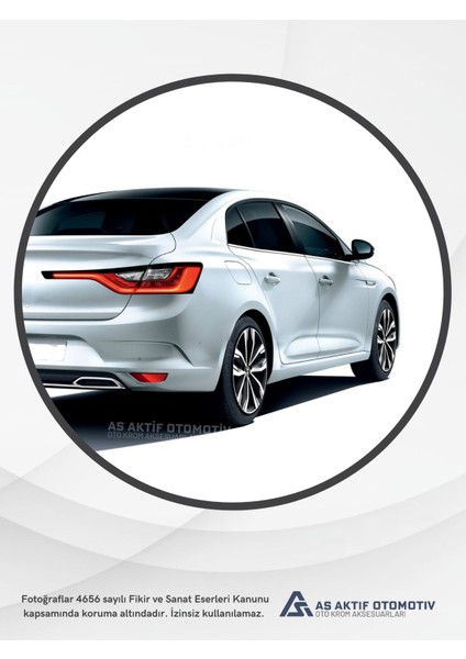 Renault Megane 4 Hb 5d/sd Kadran Çerçevesi 3 Parça 2016 ve Üzeri Krom Paslanmaz Çelik modelleri