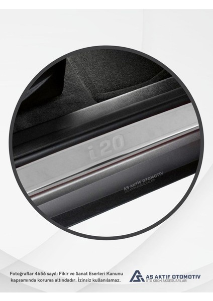 Hyundai I20 Hb 5d Kapı Eşiği 4 Parça 2014 ve Üzeri Krom Paslanmaz Çelik modelleri