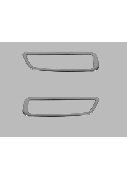 Peugeot 3008 Suv Egzoz Çıkış Kromu 2 Parça 2016 ve Üzeri Krom Paslanmaz Çelik