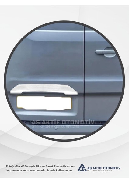Ford Custom Van Bagaj Çıtası (Çift Kapılı) 2012 ve Üzeri Krom Paslanmaz Çelik