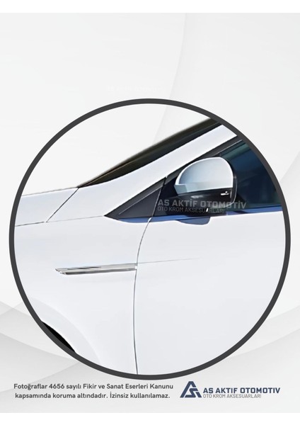 Renault Megane 4 Hb 5d/sd Yan Çamurluk 2 Parça 2016 ve Üzeri Krom Paslanmaz Çelik modelleri