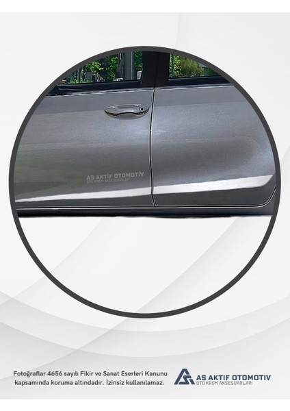 Toyota Corolla Sd Yan Kapı Çıtası 4 Parça 2013 ve Üzeri Krom Paslanmaz Çelik modelleri