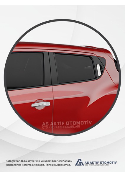 Nissan Juke Suv Kapı Kolu 4 Parça 2010 ve Üzeri Krom Paslanmaz Çelik modelleri