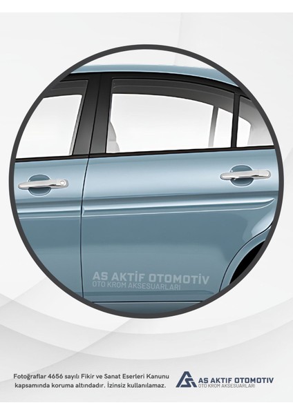 Hyundai Era Sd Kapı Kolu 4 Parça 2005-2011 Krom Paslanmaz Çelik modelleri