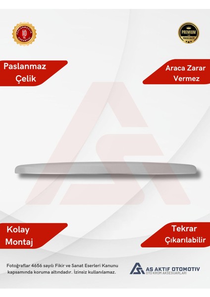 Ford Focus 2sd Bagaj Çıtası 2005-2011 Krom Paslanmaz Çelik fiyatları