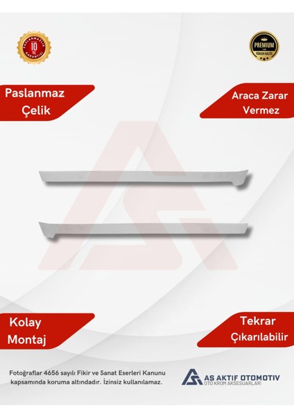 Ford Connect Panel Van/lav Sürgü Çıtası 2 Parça 2014 ve Üzeri Krom Paslanmaz Çelik fiyatları