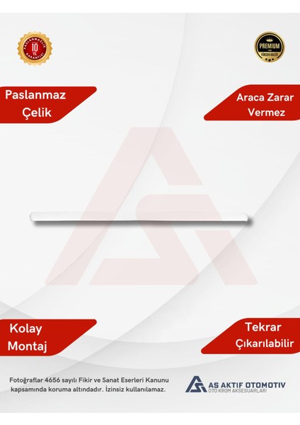 Ford Fiesta 5 Hb 5d/3d Bagaj Çıtası 2002-2009 Krom Paslanmaz Çelik fiyatları