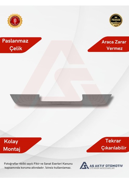 Mercedes Vito W447 Van Bagaj Iç Eşiği 2014 ve Üzeri Krom Paslanmaz Çelik fiyatları