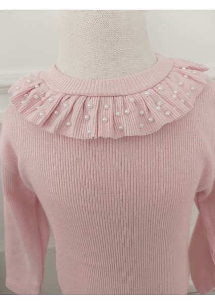 Kız Çocuk Fırfır Detaylı Bluz Badi Sweatshirt fiyatları