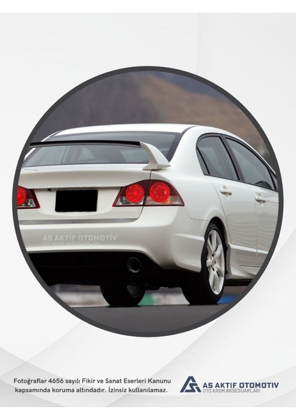 Honda Civic Sd Kapı Eşiği 4 Parça 2006-2011 Krom Paslanmaz Çelik modelleri