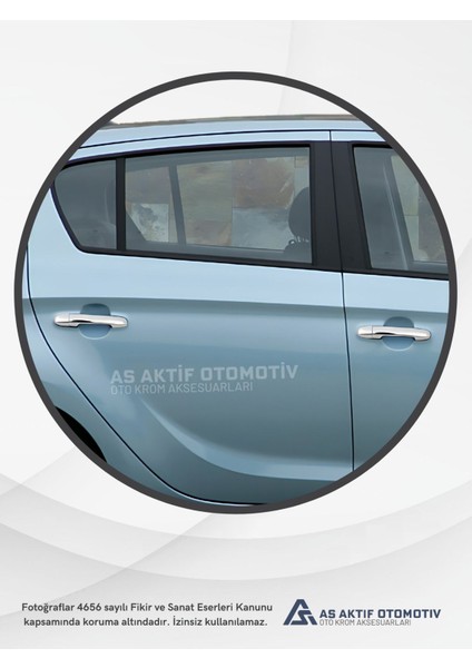Hyundai I20 Hb 5d Kapı Kolu 2008-2012 Krom Paslanmaz Çelik modelleri