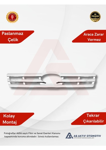 Ford Connect Panel Van/lav Ön Panjur (Alt Tek Parça) 2009-2014 Krom Paslanmaz Çelik fiyatları