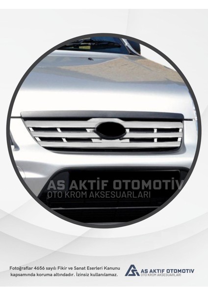 Ford Connect Panel Van/lav Ön Panjur (Alt Tek Parça) 2009-2014 Krom Paslanmaz Çelik modelleri